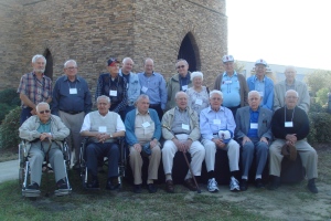 Matthew Rozell, 30th Infantry Veterans of WWII, Holocaust survivors at Mighty Eighth Air Force Museum, March 2, 2012.
