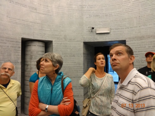 Our teachers in Cracow, Poland, Schindler Factory Museum of Cracow.
