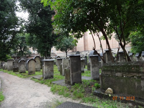 Restored Jewish Cemetery. Remuh.